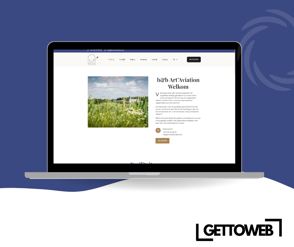 GetToWeb Webdesign Buggenhout - Website laten maken